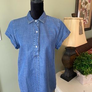 ** 3 for $15 ** J.Crew Denim Top, size Medium